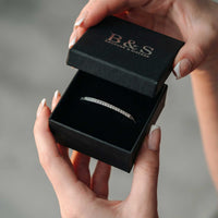 Thumbnail for Crystal Bar Bracelet, view 6