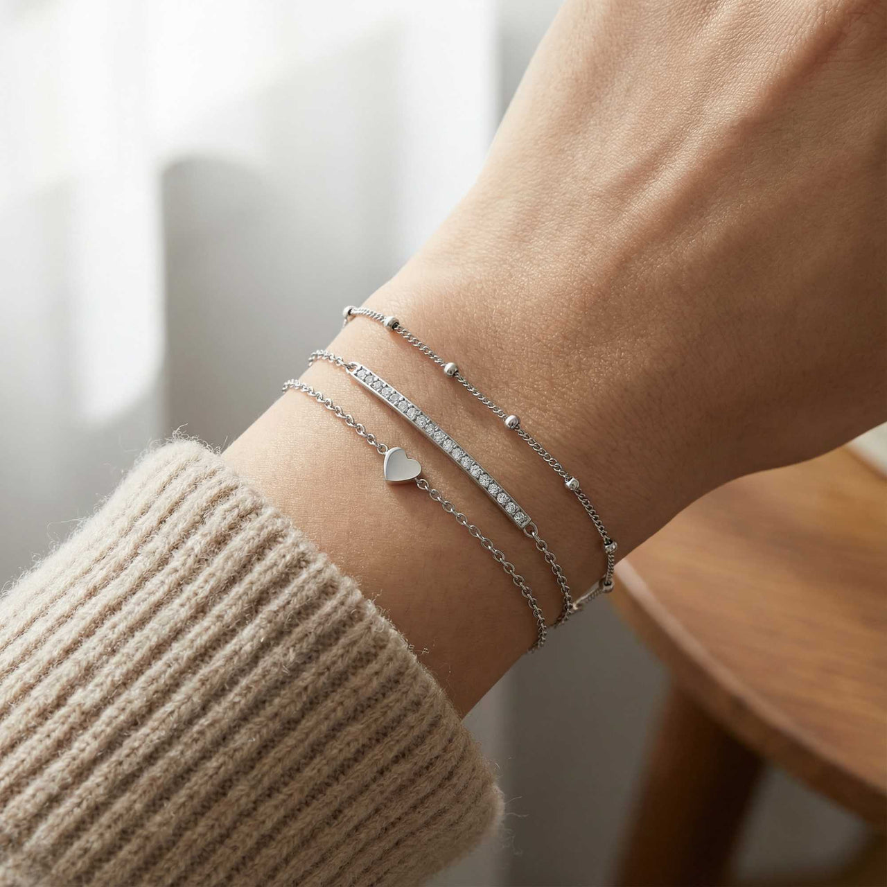 Crystal Bar Bracelet