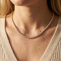 Thumbnail for Isolde Tennis Necklace