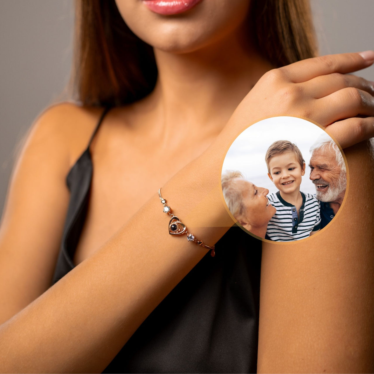 Bracelet Photo Diamant