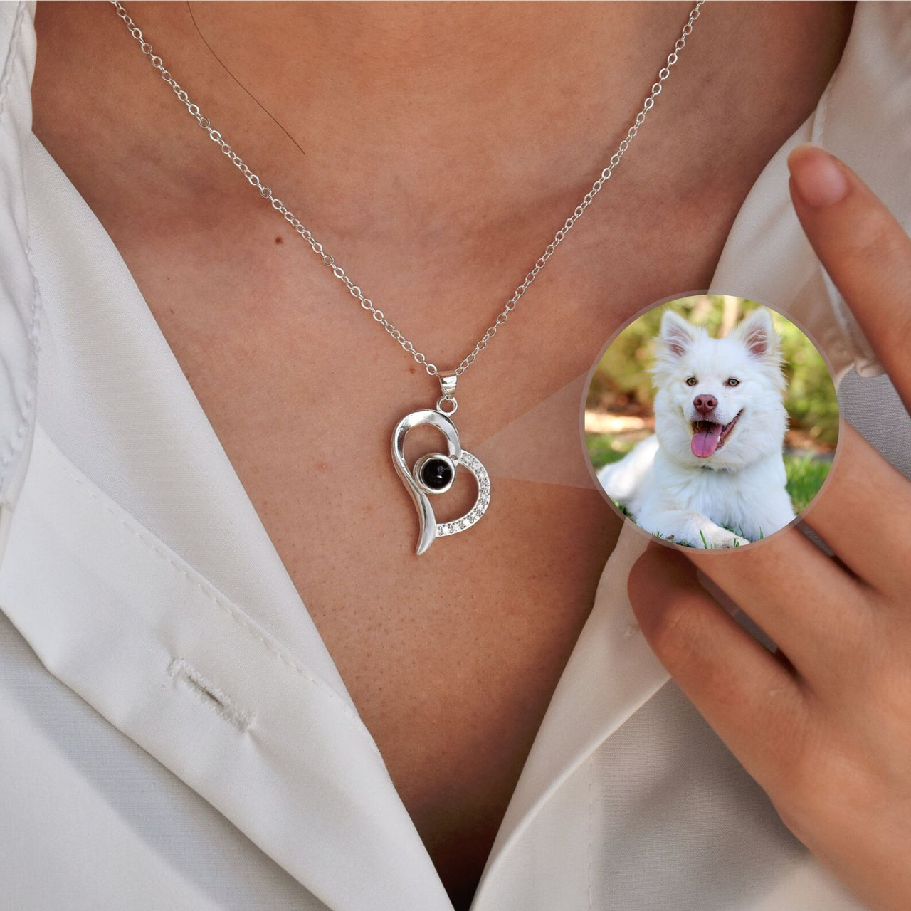 Romantic Photo Necklace