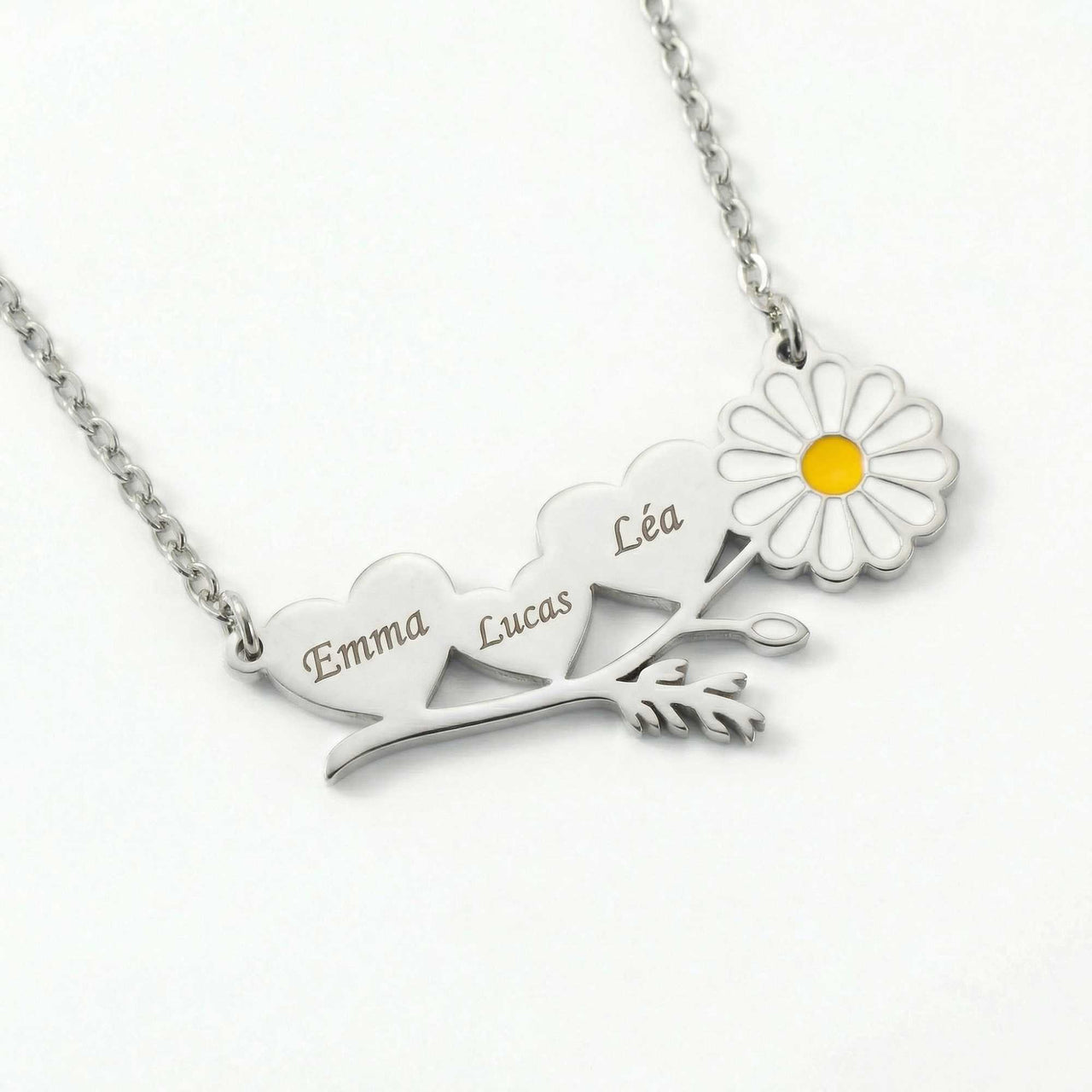 Daisy Name Necklace