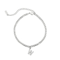 Thumbnail for Silver Initial Anklet