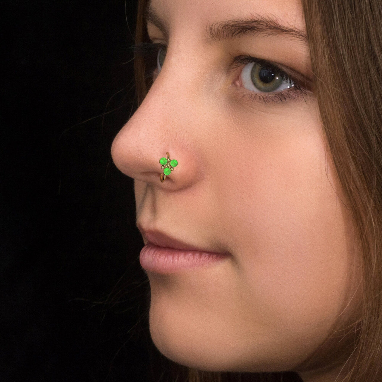 Solar Nose Ring