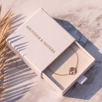 Thumbnail for Dainty bracelet — in the gift box, rose gold | SKU: 22665062-rose-gold
