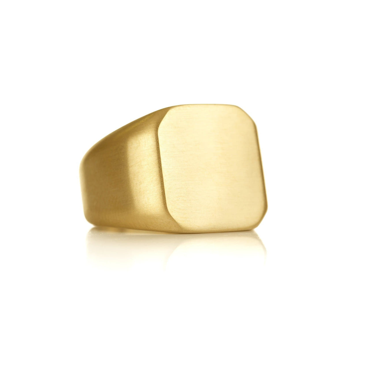 Rock Ring - Mens Ring - Signet Ring - Brother & Sisters - Official Store Ring EU: 57 / US: 8 / 18k Gold Brother & Sisters