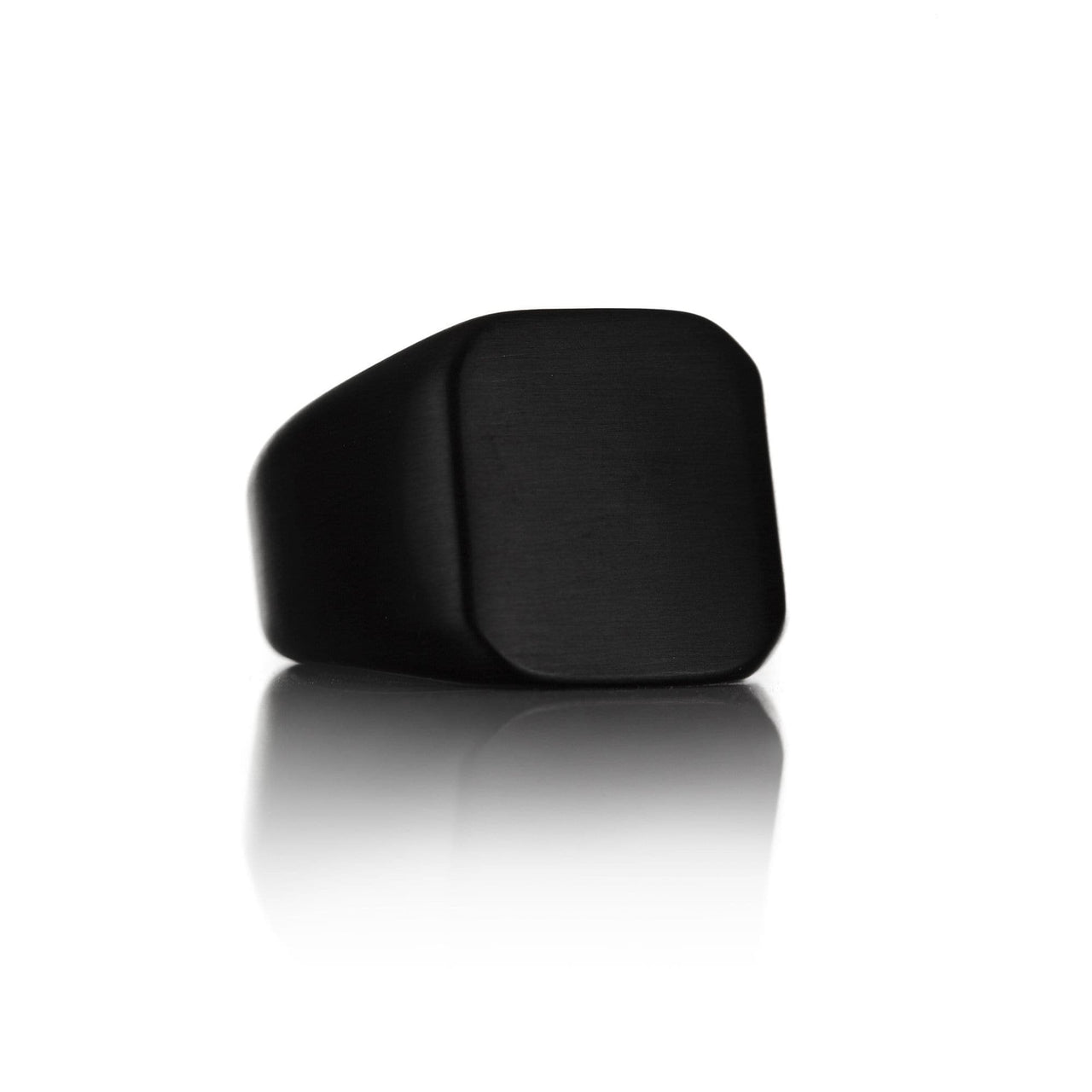 Rock Ring - Mens Ring - Signet Ring - Brother & Sisters - Official Store Ring EU: 57 / US: 8 / Gun Black Brother & Sisters